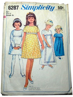 1960's Womens/Childs Pattern