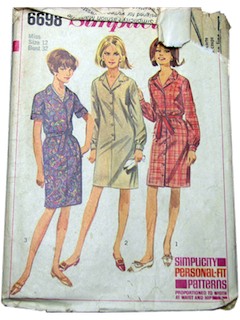 1960's Womens Pattern