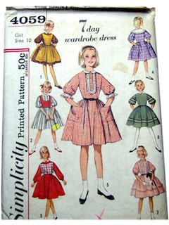 1960's Womens/Childs Pattern