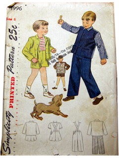 1940's Mens/Boys Pattern