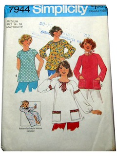 1970's Womens Pattern