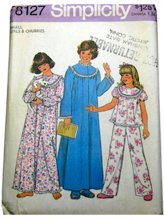 1970's Womens/Childs Pattern