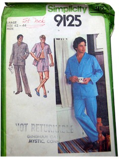 1970's Mens Pattern