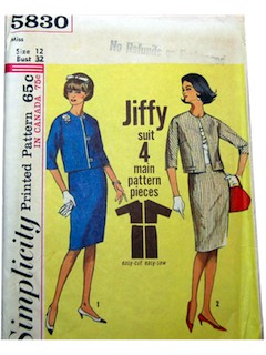 1960's Womens Pattern