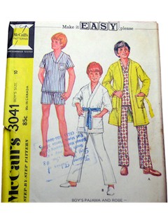 1970's Mens/Boys Pattern