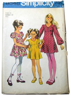 1970's Womens/Childs Pattern