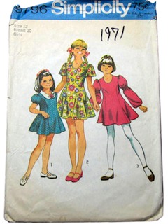 1970's Womens/Childs Pattern