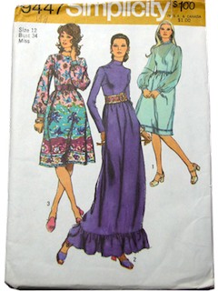 1970's Womens Pattern