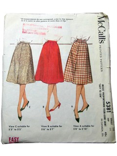 1960's Womens Pattern