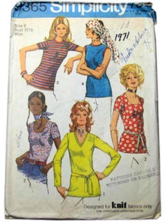 1970's Womens Pattern