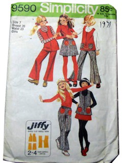 1970's Womens/Childs Pattern