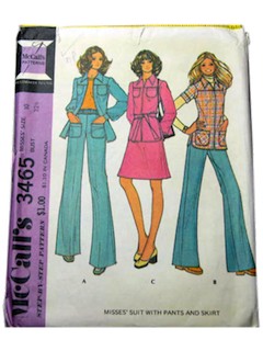 1970's Womens Pattern