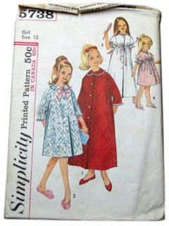 1960's Womens/Childs Pattern