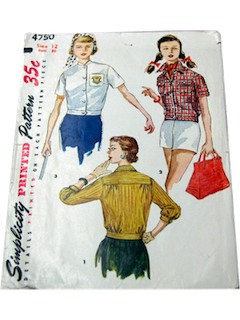 1950's Womens Pattern