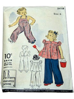 1930's Womens/Childs Pattern