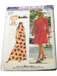 1970's Womens Dress Pattern