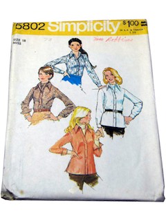 1970's Womens Pattern