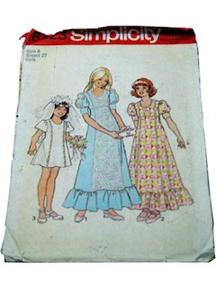 1970's Womens/Childs Pattern