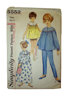 1960's Womens/Childs Pattern