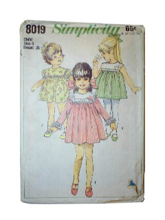 1960's Mens/Childs Pattern