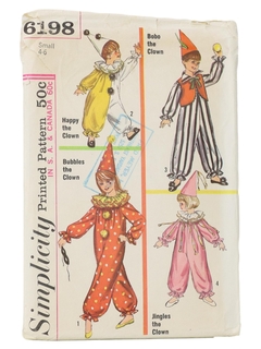 1960's Unisex/Childs Pattern