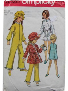 1960's Womens/Childs Pattern