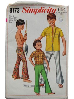 1960's Mens/Childs Pattern