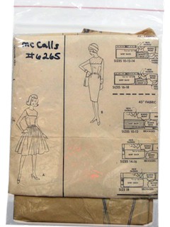 1960's Womens Pattern