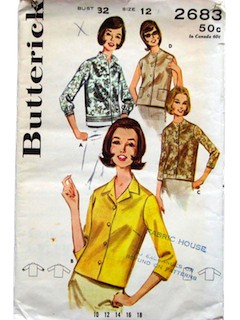 1960's Womens Pattern