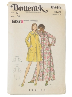 1970's Womens Pattern