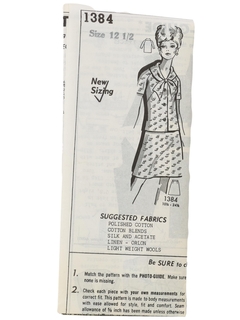 1970's Womens Sue Burnett Pattern