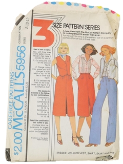 1970's Womens Pattern