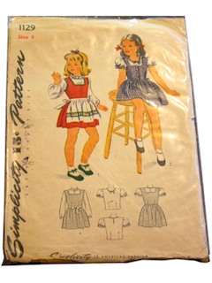 1940's Womens/Childs Pattern