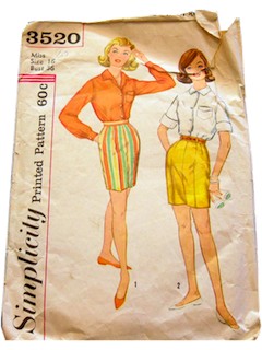 1960's Womens Pattern