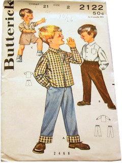 1960's Mens/Boys pattern