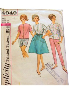 1960's Womens Pattern