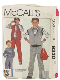 1980's Mens/Childs Pattern