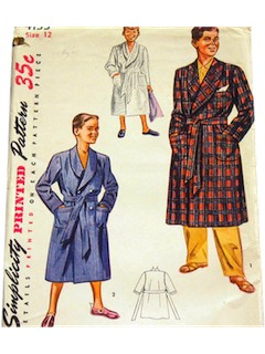 1950's Mens/Boys Pattern