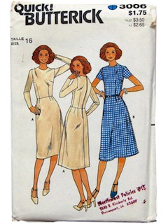 1970's Womens Pattern