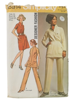 1970's Womens Pattern