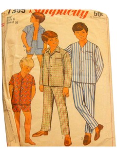 1960's Mens/Boys Pattern