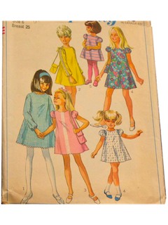 1960's Womens/Childs Pattern