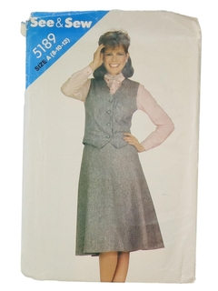 1980's Womens Pattern