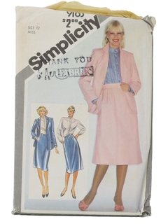 1980's Womens Pattern