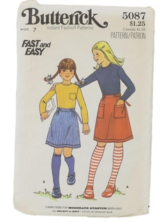 1970's Womens/Childs Pattern