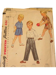 1950's Mens/Childs Pattern