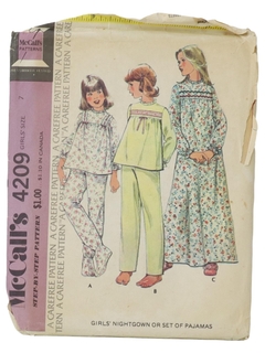 1970's Womens/Childs Pattern