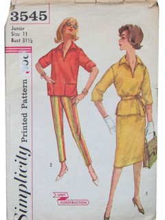 1960's Womens Pattern