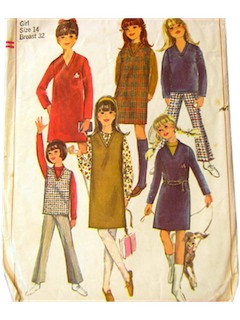 1960's Womens/Childs Pattern