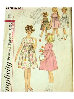 1960's Womens/Childs Pattern